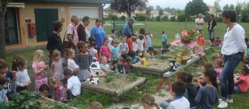 PAVIE-Visite du jury des écoles fleuries