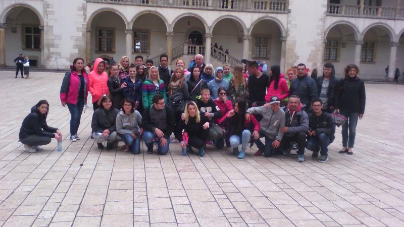 Jeunes du Complexe de Pagès Beaumarchès à Cracovie