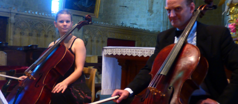 Marciac concert à l'église