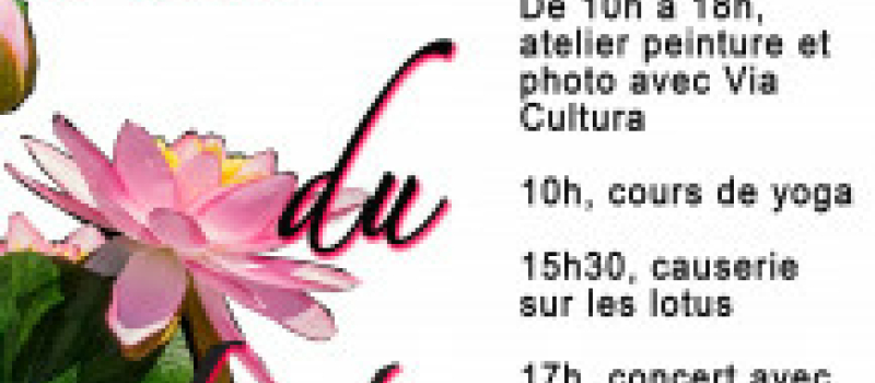 Barbotan les Thermes : La fête du Lotus 