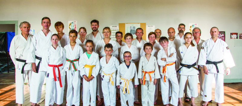 Condom Le karaté club prend des couleurs