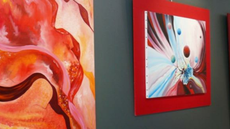 Auch, galerie Nou'Arts : L'univers cosmique de Sophie Dussel 