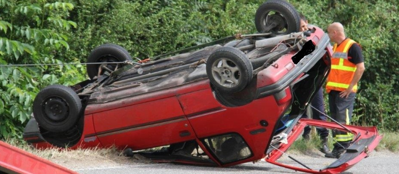 Condom : accident de voiture spectaculaire mais le conducteur a disparu !