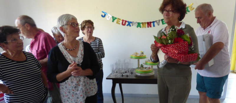 Marciac CLAP a fêté l'anniversaire de la présidente avec beaucoup de chaleur