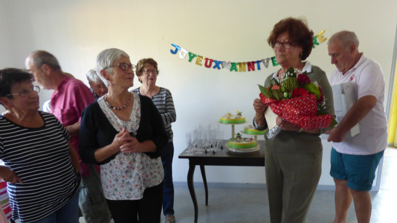 Marciac CLAP a fêté l'anniversaire de la présidente avec beaucoup de chaleur