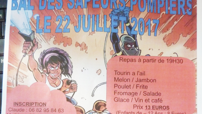 Bal-Repas des sapeurs-pompiers valenciens