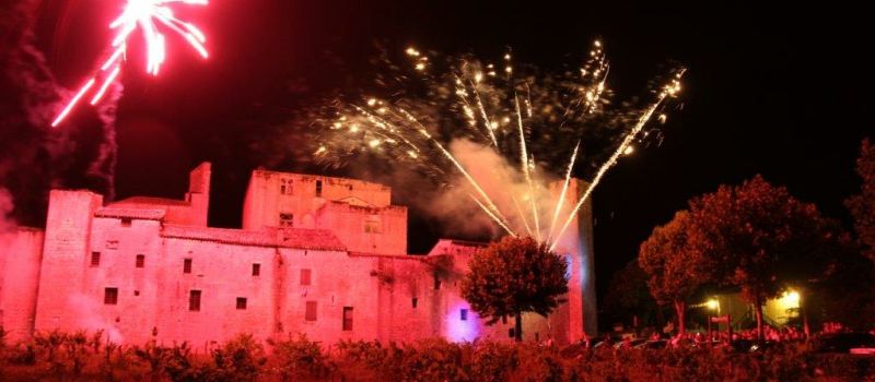 Larressingle en feu... d'artifice
