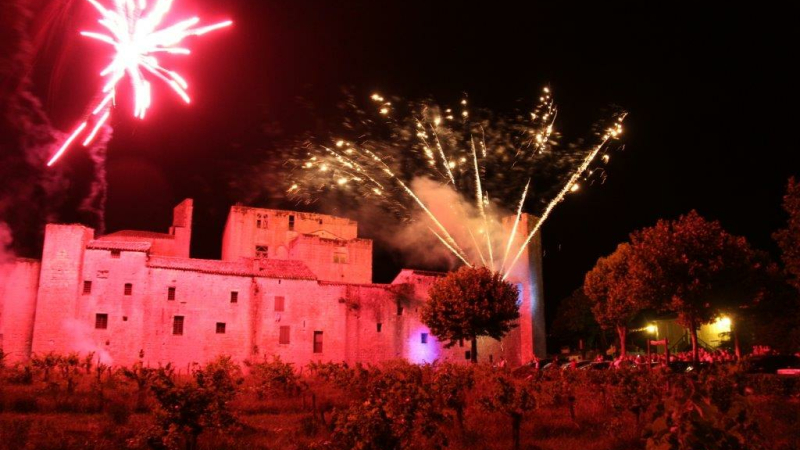 Larressingle en feu... d'artifice