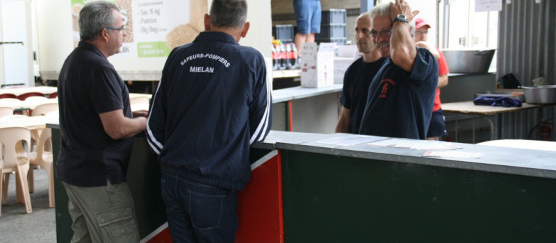 Miélan, un vide greniers achalandé, de nombreuses transactions 