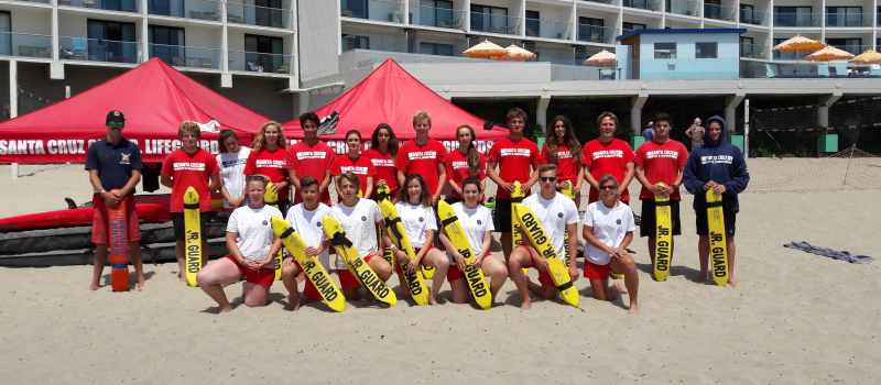 Juniors Sauveteurs en Californie 