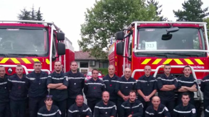 Les sapeurs pompiers engagés contre les feux dans le var 