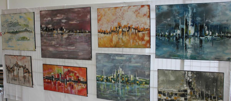 L'Isle-Jourdain : Une exposition haute en couleur
