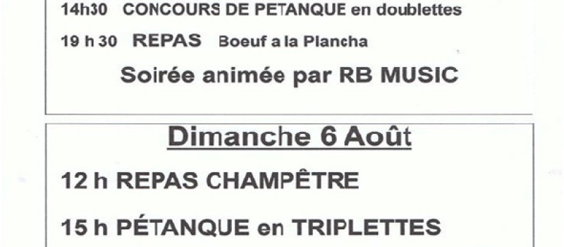 MANSEMPUY en fête