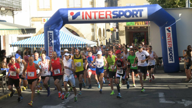  Mirande course pédestre 10km le 13 août
