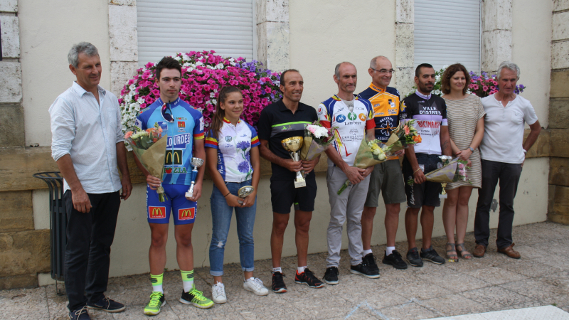 Riscle Au milieu des fêtes du village, un grand prix cycliste réussi