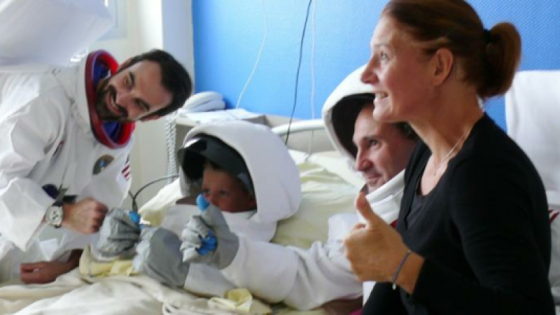 Des astronautes ont atterri au service pédiatrie de l'hôpital d'Auch  
