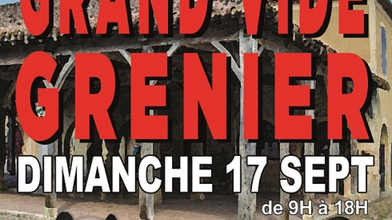 SAINT CLAR - Vide Grenier, réservez vos emplacements !