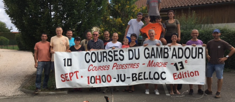 Reprise de la course Gambadour cette année 