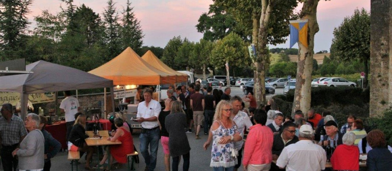 Larressingle - Marché de nuit et animations