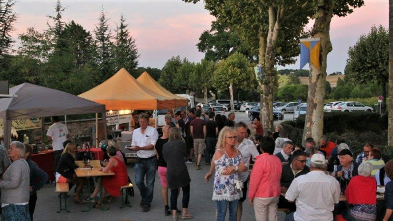 Larressingle - Marché de nuit et animations