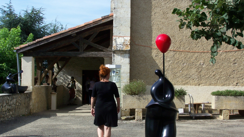 Une exposition de sculptures qui va "crescendo" à Mourède