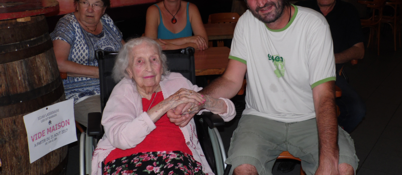 Les cent six ans de "Bibise" Burgorgue 