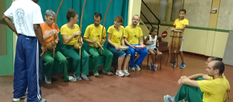 Art martial afro-brésilien, la Capoeira a son école à Pessan