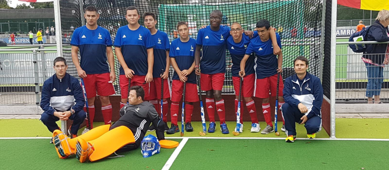 La France représentée au Para EuroHockey Champoinship 2017 a Amsterdam 