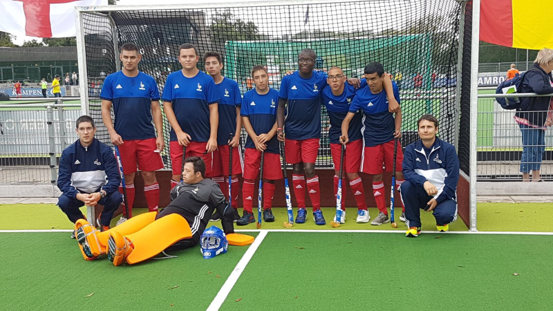 La France représentée au Para EuroHockey Champoinship 2017 a Amsterdam 