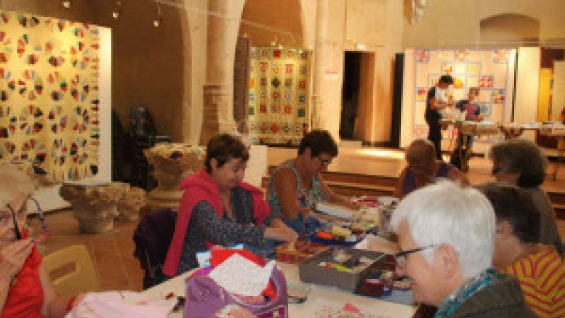 Exposition de patchworks
