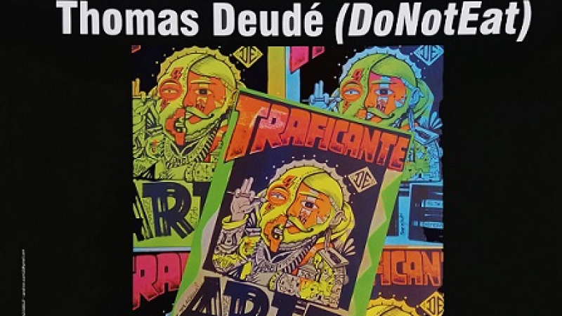 Saint Clar - Exposition du toulousain Thomas Deudé, plasticien-graphiste-illustrateur,