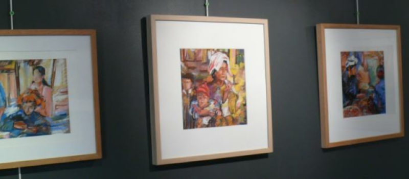 L'univers chatoyant et lumineux de Françoise Campistron s'expose à la galerie Nou'Arts