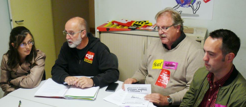 L'intersyndicale lance un appel à la mobilisation générale