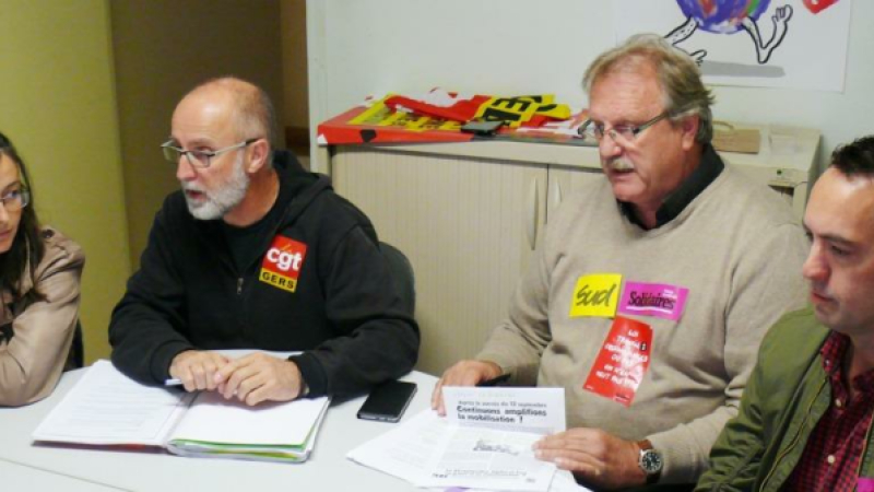 L'intersyndicale lance un appel à la mobilisation générale