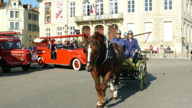Le bicentenaire des pompiers d'Auch se conclu en beauté par l'inauguration de quatre plaques commémoratives
