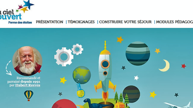 Fleurance - A ciel ouvert : un site web dédié aux classes de découverte et journées pédagogiques