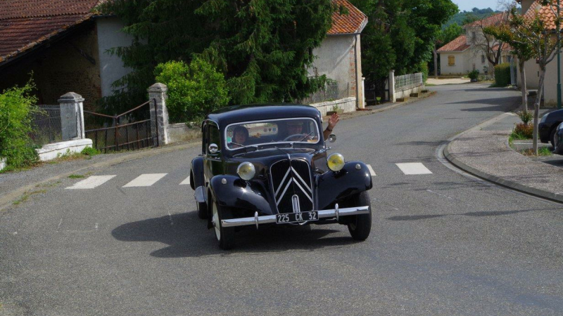 Une belle sortie pour les véhicules anciens