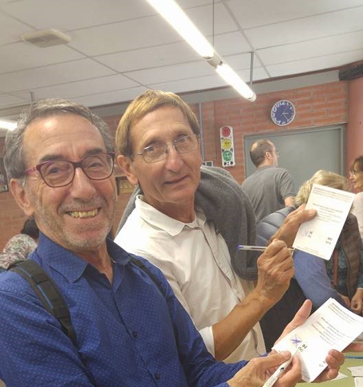 Jacky Grau et Jean-Pierre Laval à Gérone