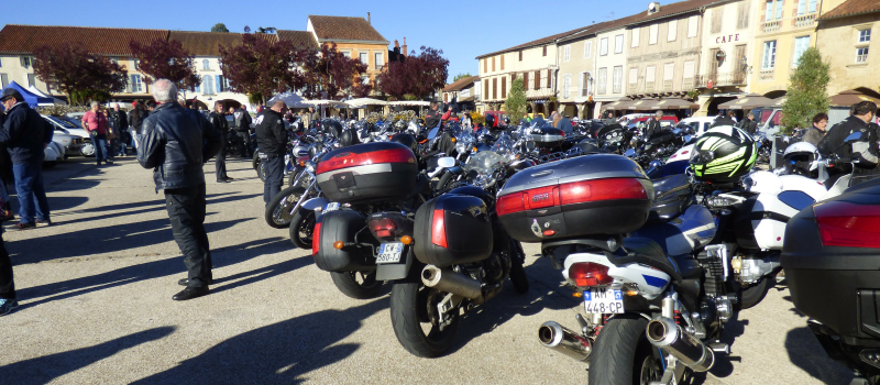 Les motards du Gers en balade 