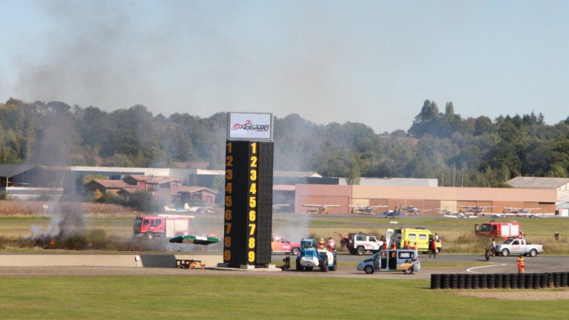 Un petit avion de tourisme s'écrase sur le circuit de Nogaro