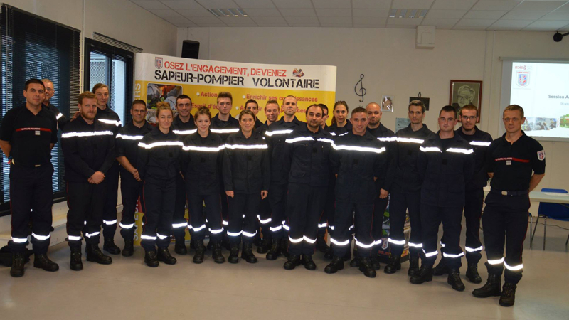 Du renfort chez les sapeurs pompiers