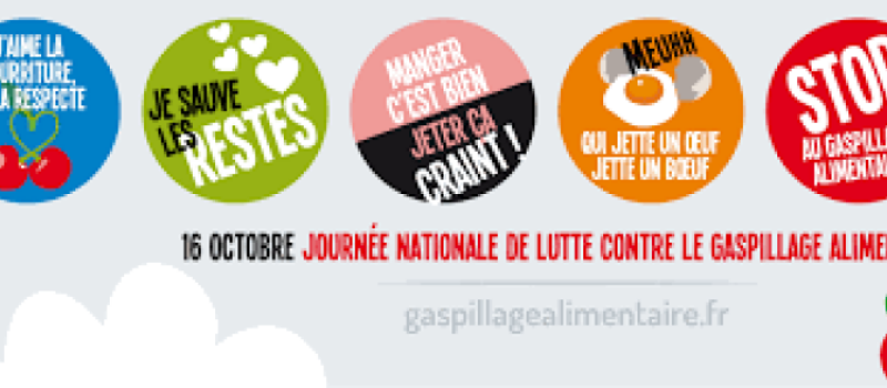 Cinquième journée nationale de lutte contre le gaspillage alimentaire