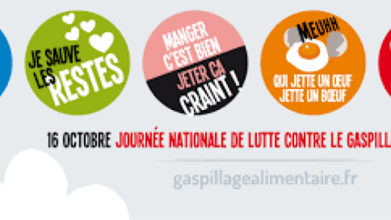 Cinquième journée nationale de lutte contre le gaspillage alimentaire 