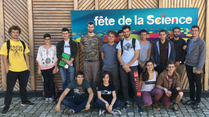 Les BTS de Saint Christophe à la fête de la science