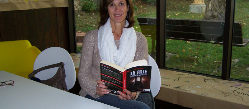 Soirée polar avec Patricia Hespel auteure de " La fille derrière la porte" à la médiathèque de Saint-Clar