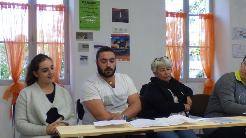 une bien sympathique assemblée