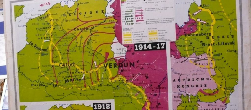 Les élèves du Lycée Bossuet expose la Grande Guerre