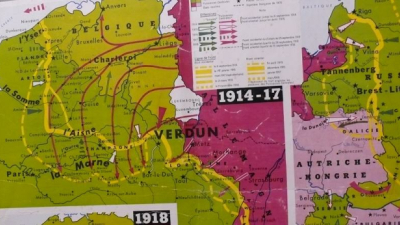 Les élèves du Lycée Bossuet expose la Grande Guerre