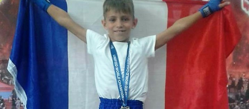 Florian Paul, champion du monde de K1