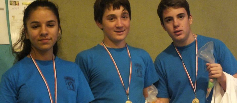 Des jeunes archers prometteurs